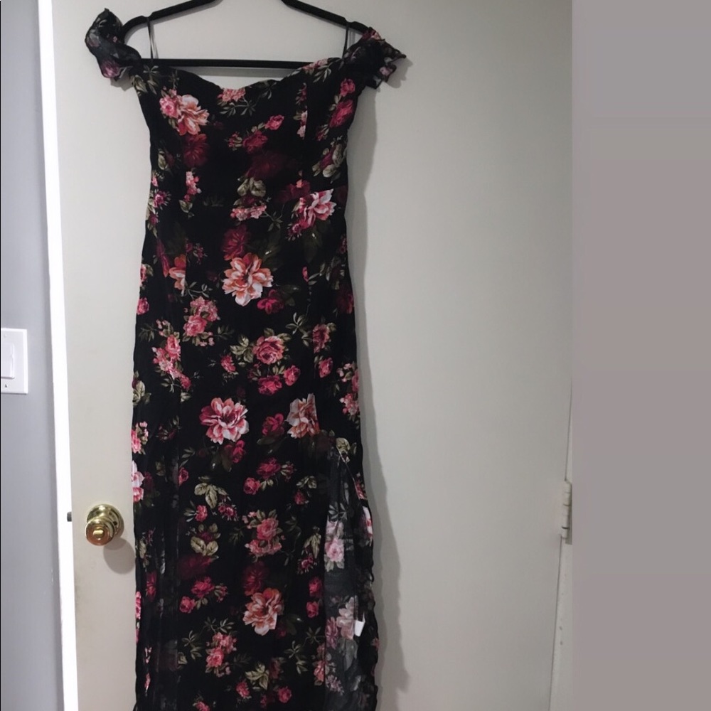 Off the shoulder dress